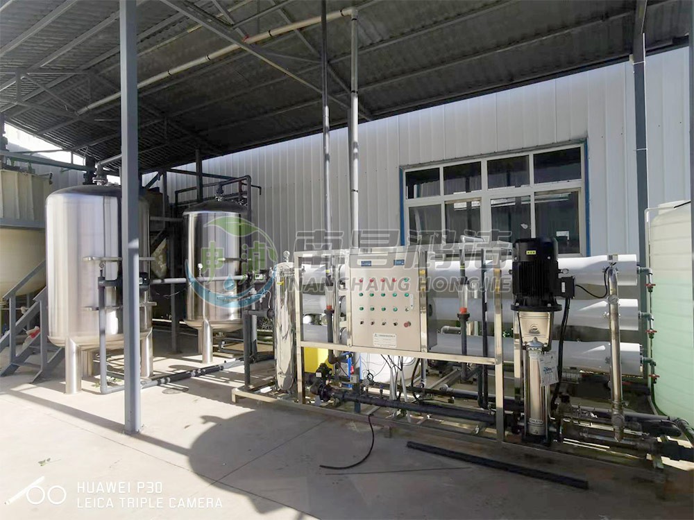 江西美凯乐新材料有限公司9.0吨一级反渗透纯水设备