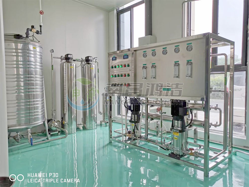 江西晶天医疗科技有限公司0.5吨二级反渗透纯化水设备